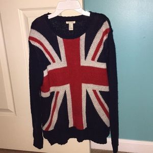 British flag sweater